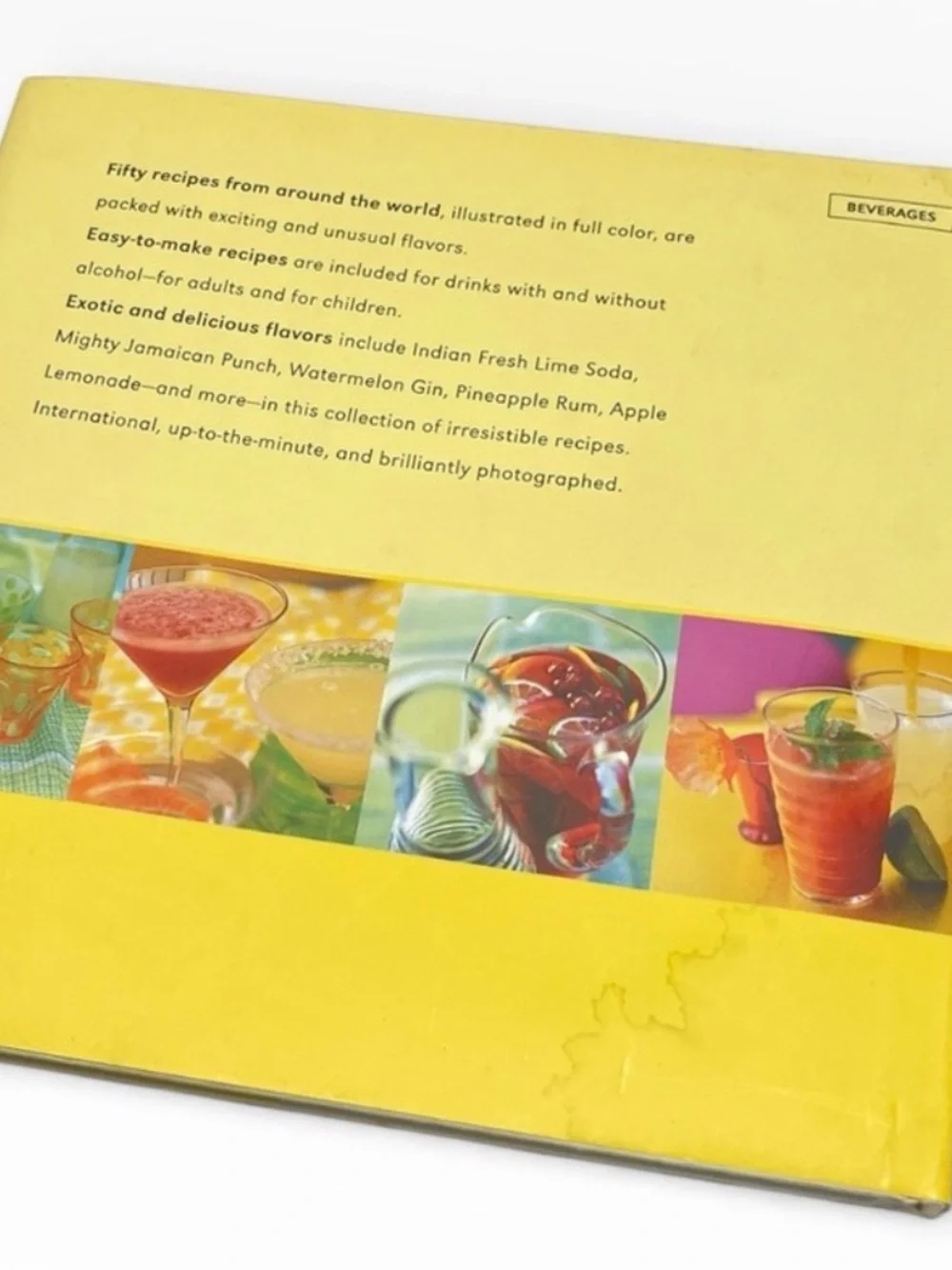 Coolers & Summer Cocktails Hardcover Cookbook Mocktail Drink Recipes Bar Guide